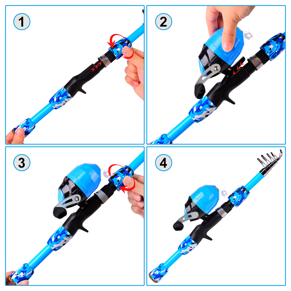 Mini Sea Lure Rod Combo Color  - Reel Bag review and price