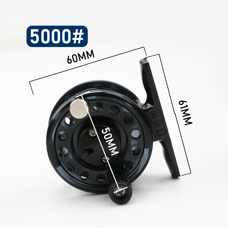 Lightweight Portable Centerpin - Ice Fishing Reel review and price